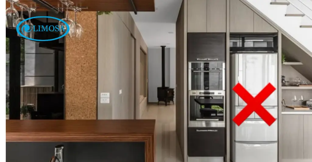 rủi ro khi đặt tủ lạnh quá gần bếp