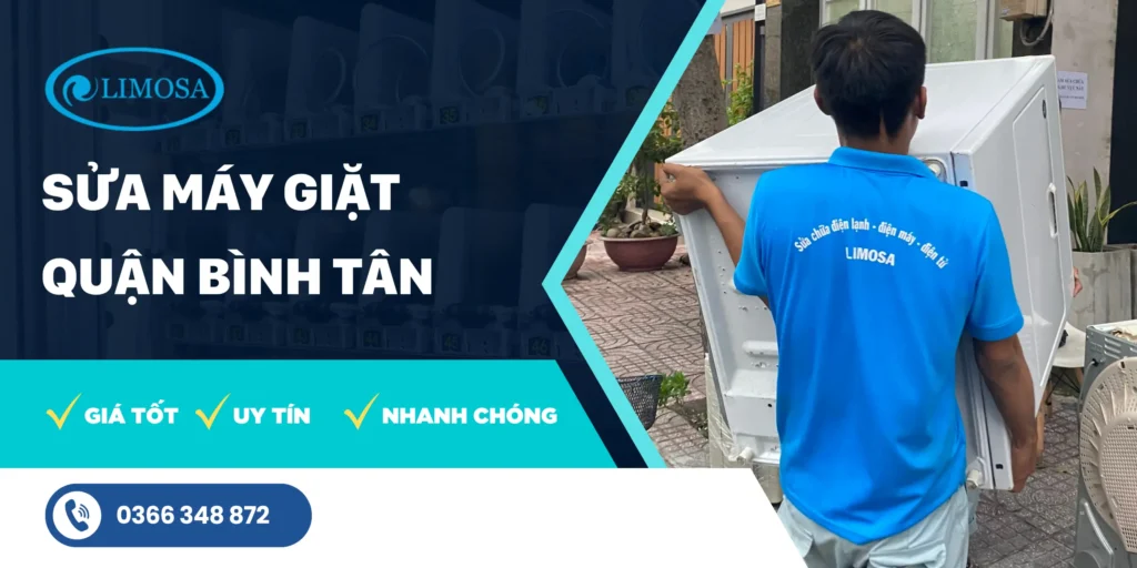Dịch vụ sửa máy giặt quận Bình Tân – Nhanh và uy tín sửa máy giặt quận Bình Tân
