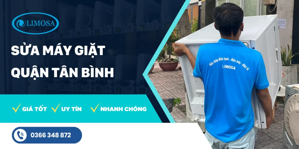 Sửa máy giặt quận Tân Bình tại nhà – Hỗ trợ chỉ sau 30 phút Sửa máy giặt quận Tân Bình