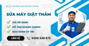 sửa máy giặt thảm