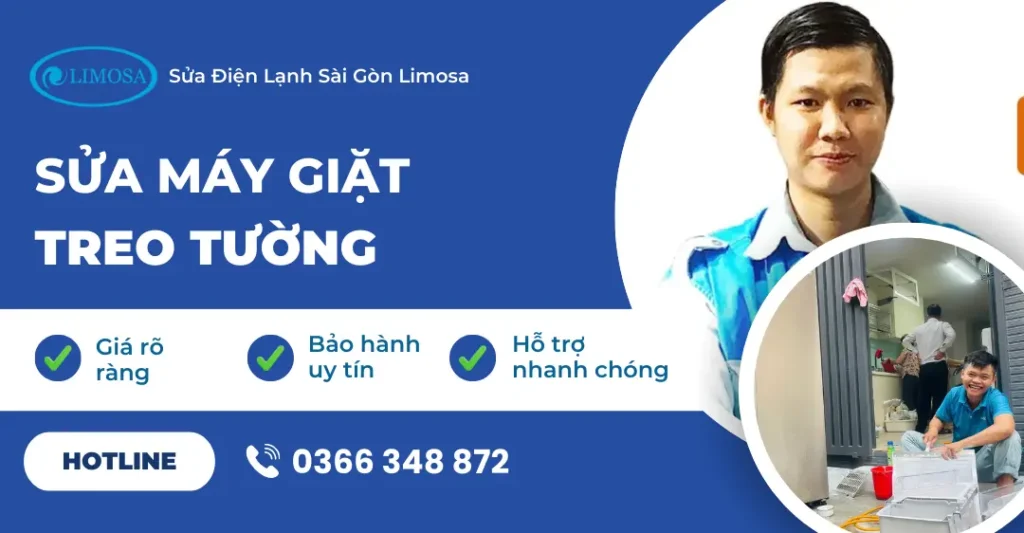 sửa máy giặt treo tường