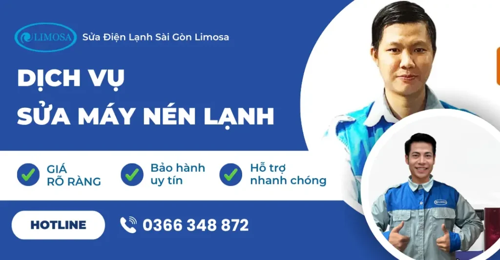 sửa máy nén lạnh