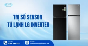 Bảng tra cứu trị số sensor tủ lạnh LG Inverter