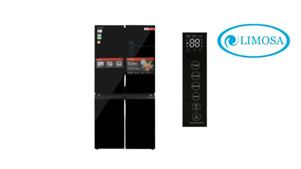 tủ lạnh Toshiba inverter có màn hình điều khiển