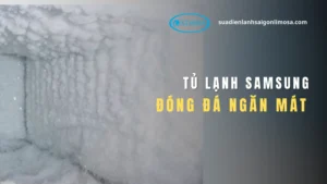 Tủ lạnh Samsung đóng đá ngăn mát