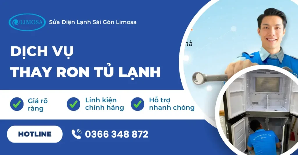 Bảng giá thay ron tủ lạnh - Giá tốt nhất trên thị trường bảng giá thay ron tủ lạnh