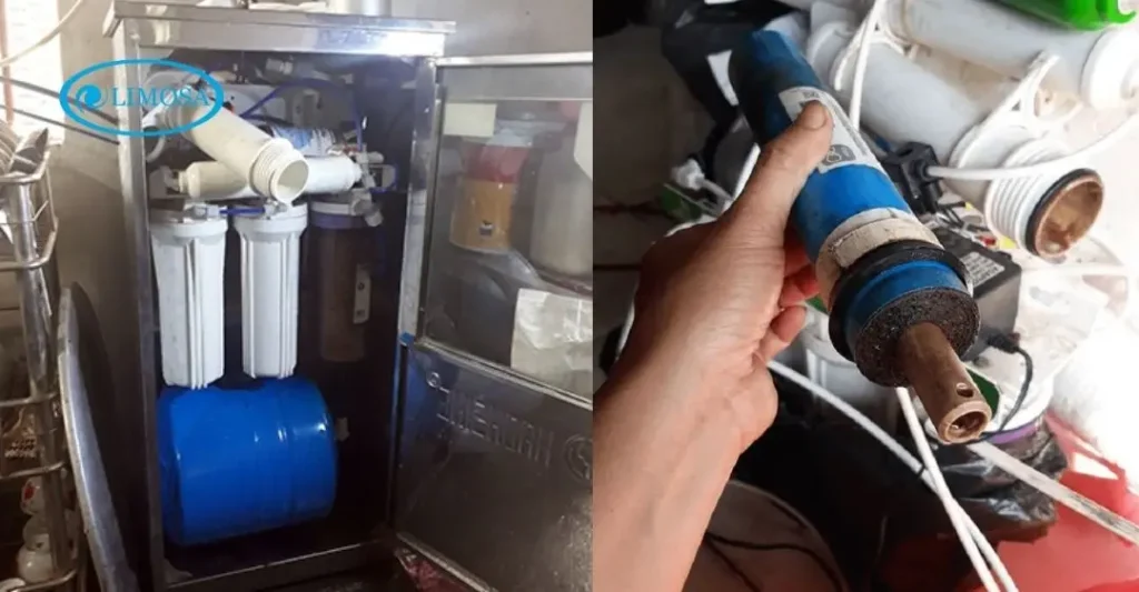 dấu hiệu máy lọc nước hư