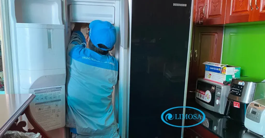 quy trình vệ sinh tủ lạnh limosa