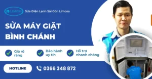 sửa máy giặt Bình Chánh
