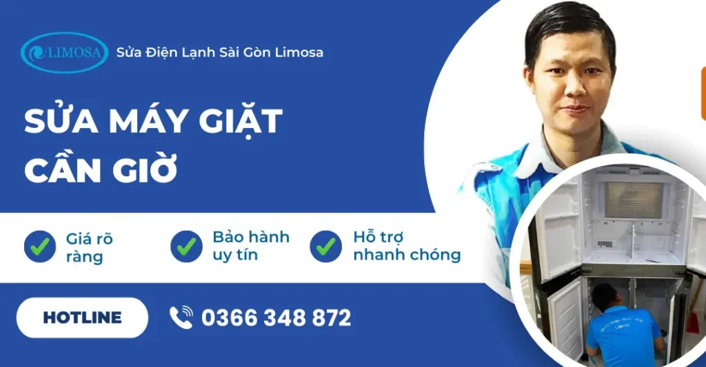sửa máy giặt cần giờ