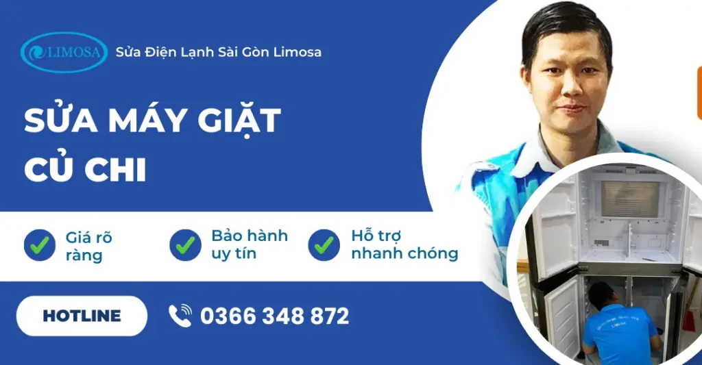 sửa máy giặt củ chi