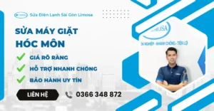 sửa máy giặt Hóc Môn