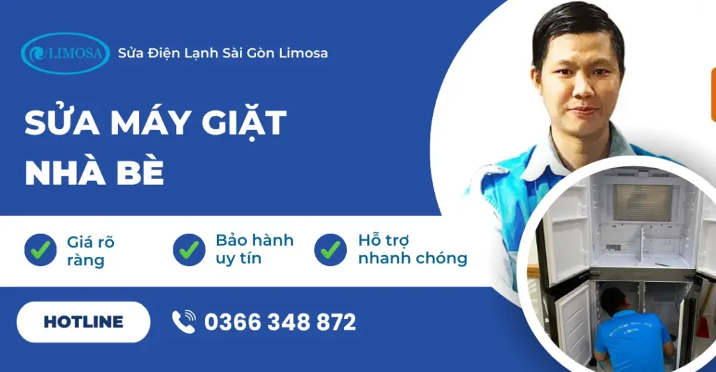 sửa máy giặt nhà bè