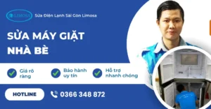 sửa máy giặt nhà bè