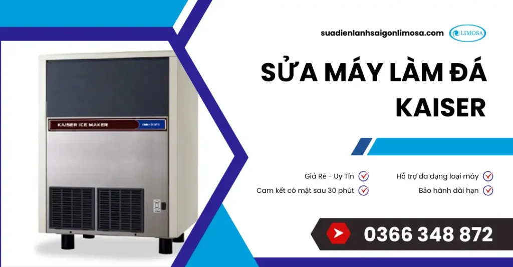 sửa máy làm đá Kaiser