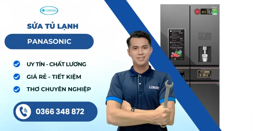 sửa tủ lạnh Panasonic