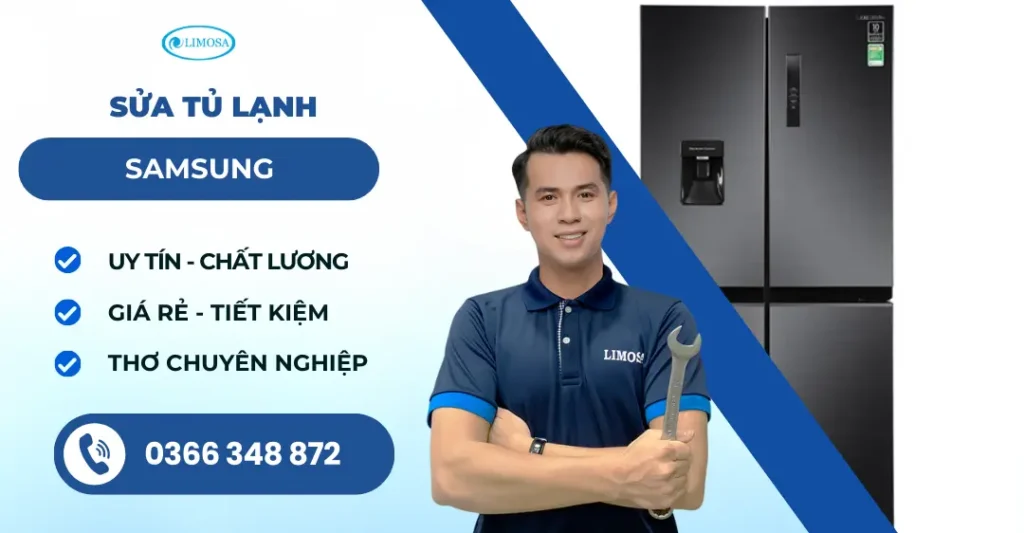 sửa tủ lạnh Samsung