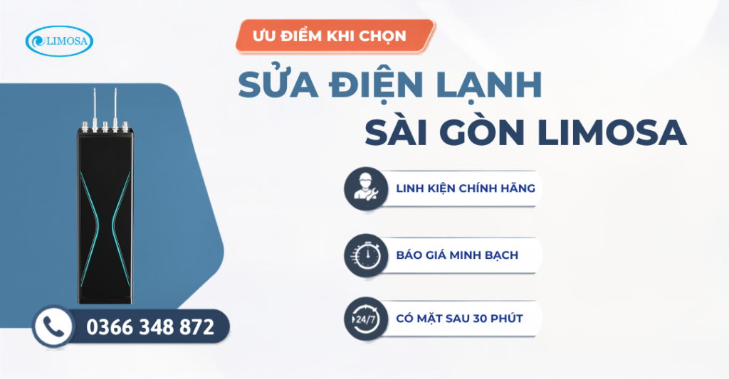 Ưu điểm khi sửa máy lọc nước tại Sửa Điện Lạnh Sài Gòn Limosa