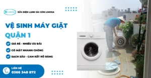 vệ sinh máy giặt quận 1