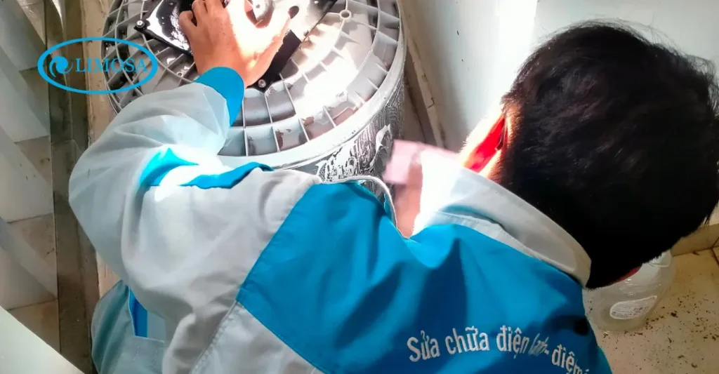 vệ sinh máy giặt tại nhà của Limosa