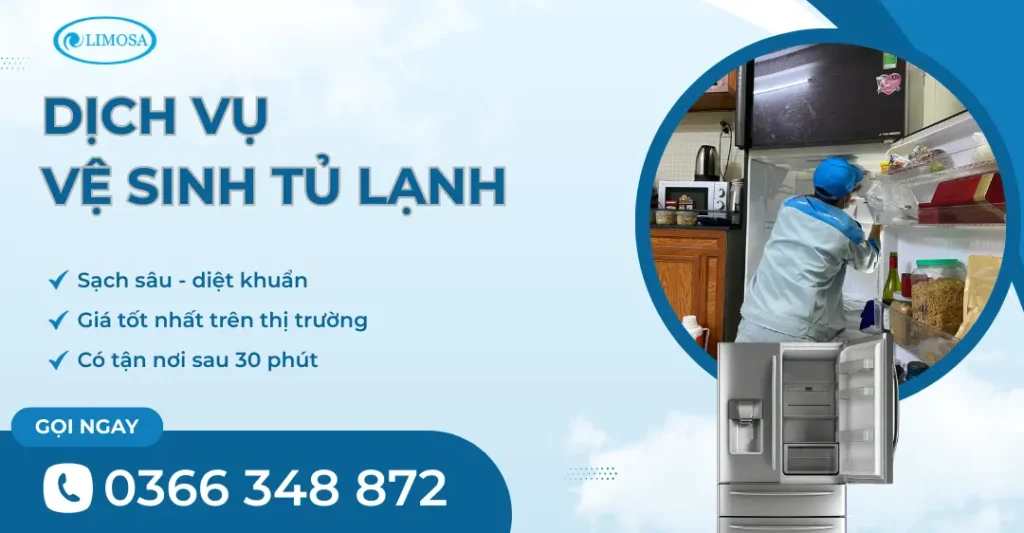 vệ sinh tủ lạnh