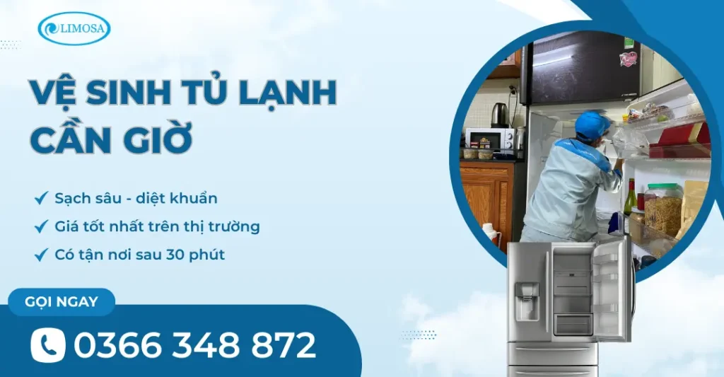 vệ sinh tủ lạnh Cần Giờ