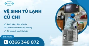 vệ sinh tủ lạnh Củ Chi