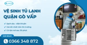 vệ sinh tủ lạnh Gò Vấp