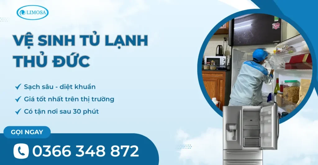 Vệ sinh tủ lạnh Thủ Đức - Lạnh sâu, chạy êm, bớt hao điện vệ sinh tủ lạnh Thủ Đức