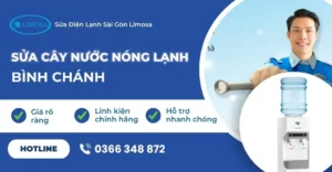 sửa cây nước nóng lạnh Bình Chánh