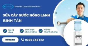 sửa cây nước nóng lạnh Bình Tân