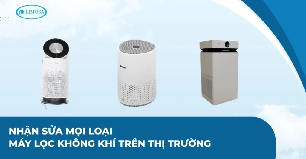 nhận sửa máy lọc không khí mọi hãng loại