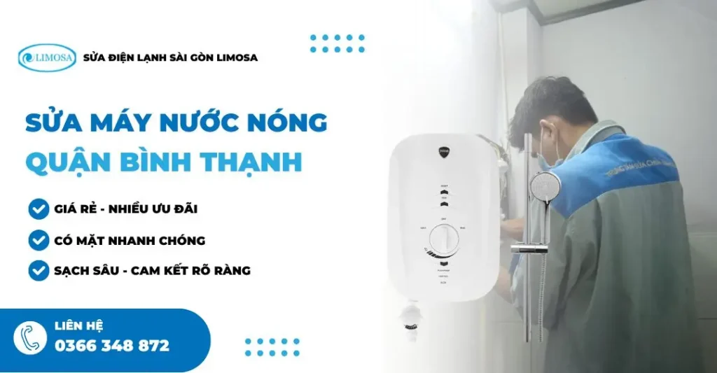 Sửa máy nước nóng Bình Thạnh
