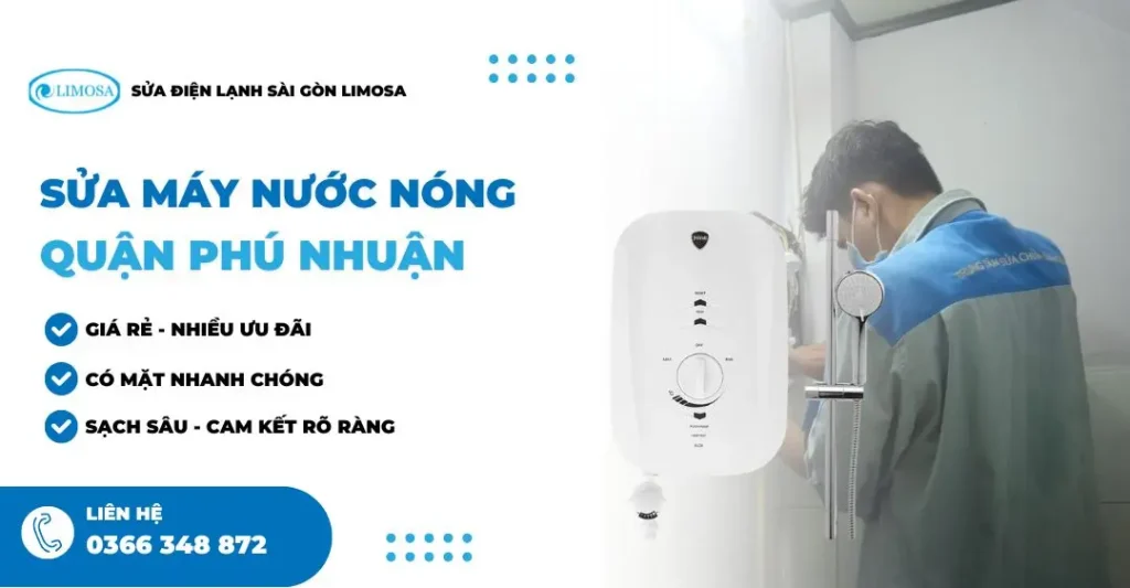 sửa máy nước nóng Phú Nhuận