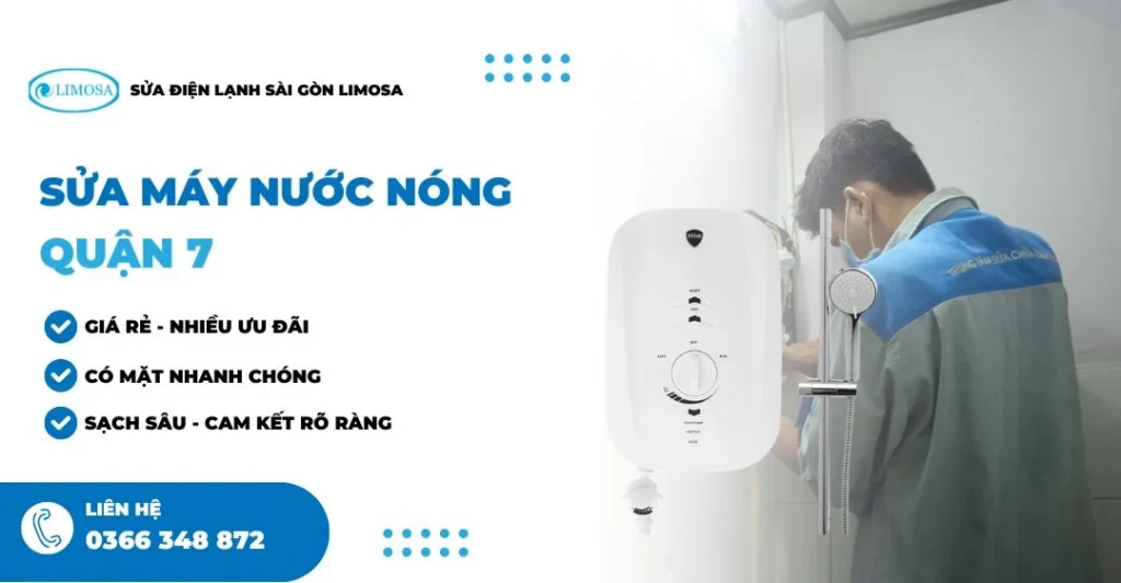 sửa máy nước nóng quận 7