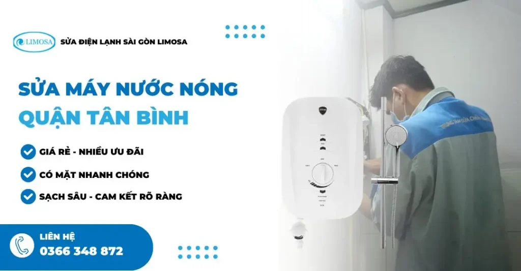 sửa máy nước nóng Tân Bình