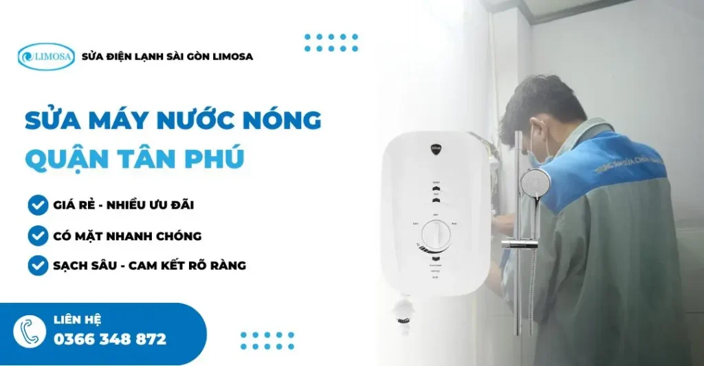 sửa máy nước nóng Tân Phú