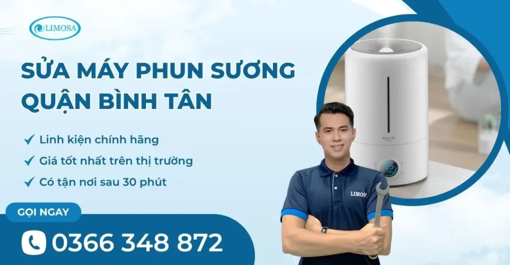 sửa máy phun sương bình tân