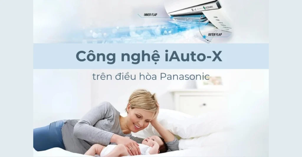 Công nghệ iAuto-X của máy lạnh Panasonic