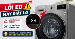 lỗi ED máy giặt LG