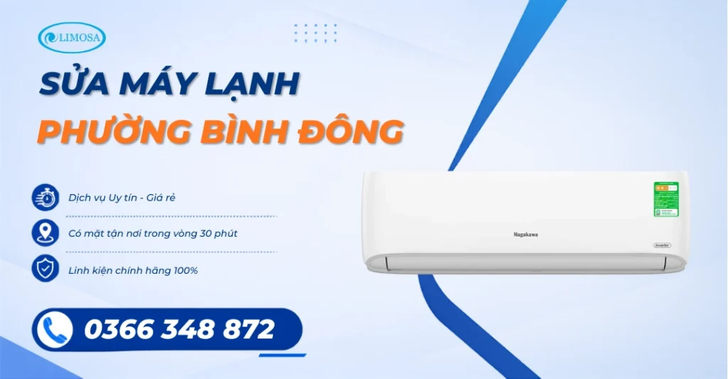 Dịch Vụ Sửa Chữa Máy Lạnh Phường Bình Đông TPHCM Tận Nhà, Giá Rẻ Minh Bạch