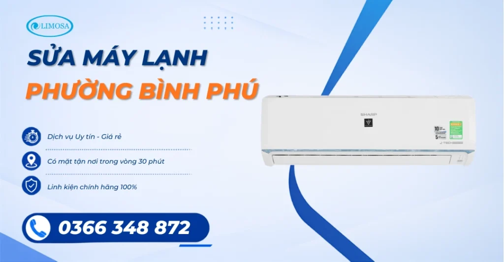 Sửa Máy Lạnh Phường Bình Phú