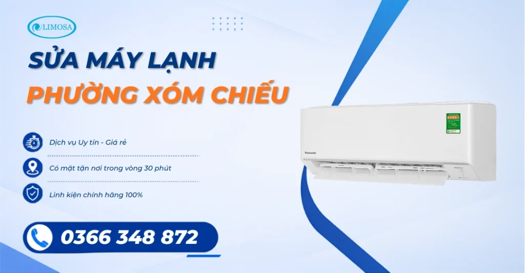 Sửa Máy Lạnh Phường Xóm Chiếu Uy Tín, Có Mặt Ngay Sau 30 Phút