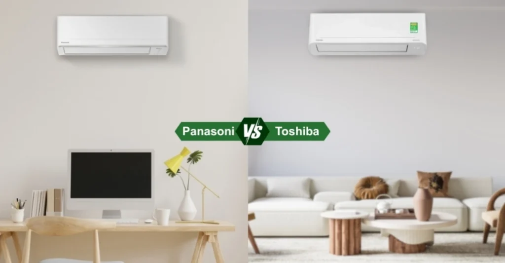 Tổng quan về máy lạnh Toshiba và Panasonic
