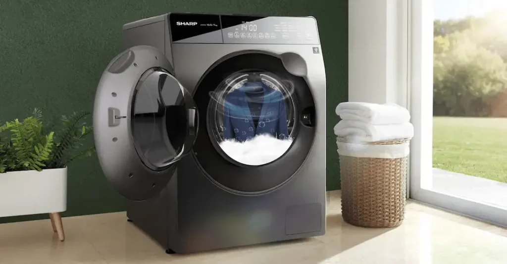 Lỗi E12 máy giặt Sharp là gì Dấu hiệu nhận biết chính xác