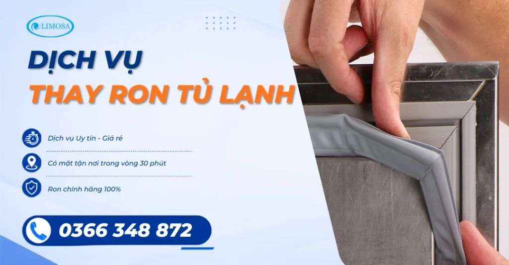 Thay Ron Tủ Lạnh Chất Lượng - Bảo Hành Đến 6 Tháng