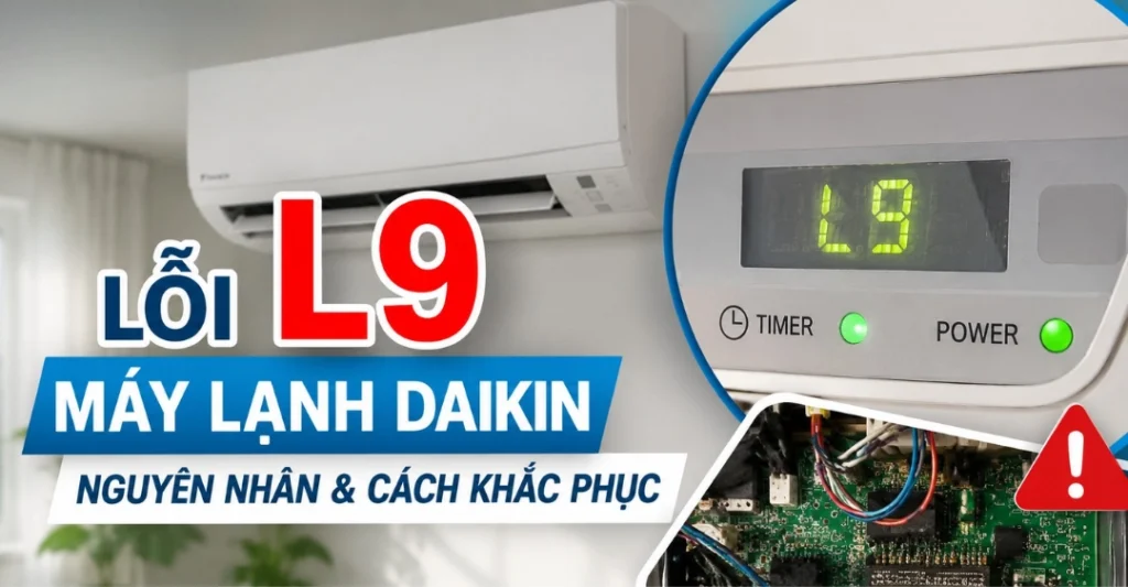 lỗi L9 máy lạnh Daikin