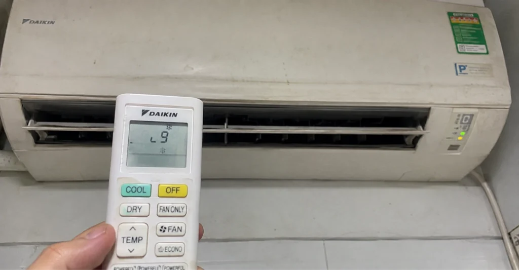 Lỗi L9 máy lạnh Daikin là gì