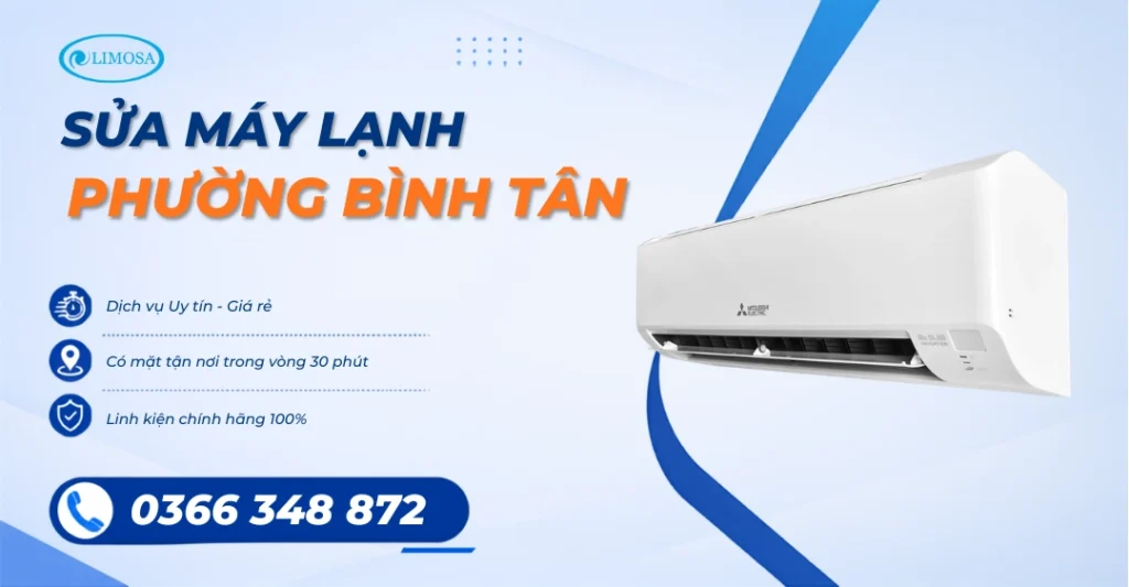 Sửa Máy Lạnh Phường Bình Tân