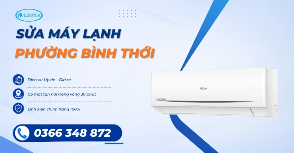 Sửa Máy Lạnh Phường Bình Thới 
